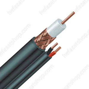 کابل ترکیبی برق+rg59